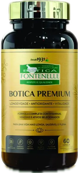 Frasco de Botica Premium