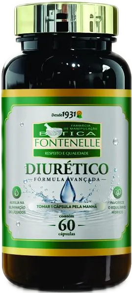 Frasco de Diurético