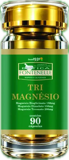 Frasco de Tri Magnésio Botica